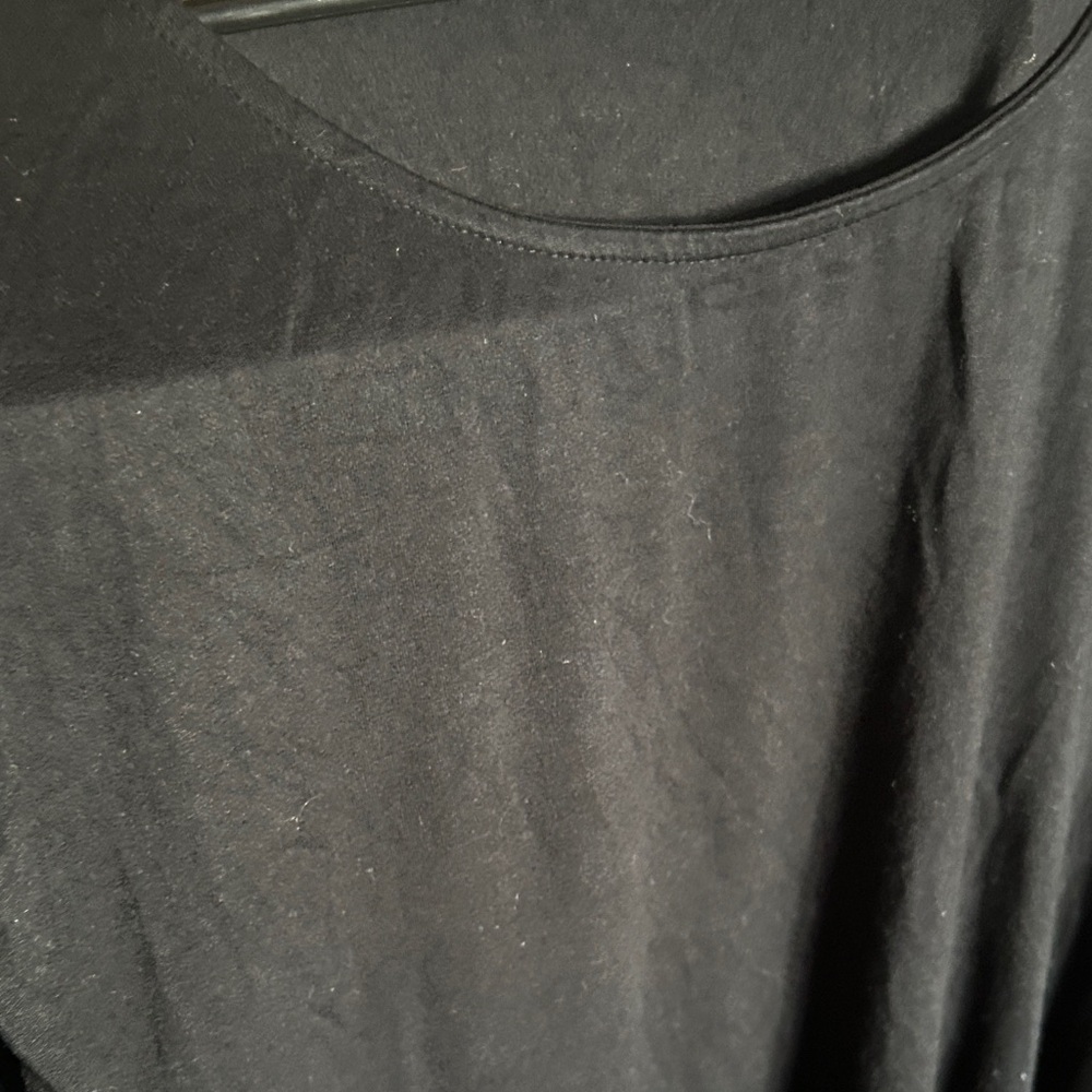 Chic Black Long Sleeve Women's Top - Picture 4 of 5